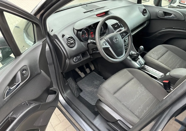 Opel Meriva cena 21900 przebieg: 114000, rok produkcji 2010 z Jędrzejów małe 704